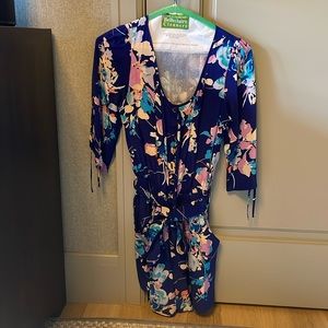 Silk Yumi Kim floral romper